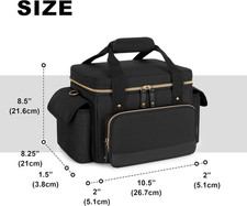 DJ Cable File Bag Detachable Dividers Small Gig Cable Bag Cords DJ Gear Sound