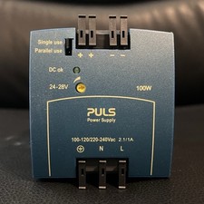 PULS ML100.100 100W Power Supply 24-28V DC Output 100-240V AC Input