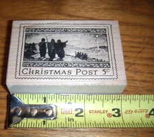 STAMPA ROSA CHRISTMAS STAMP ( 3 WISE MEN ) WOOD STAMP  NEW FREE SHIP 2000