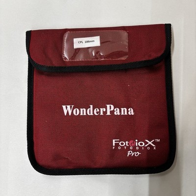 Fotodiox WonderPana Pro CPL Slim Circular Polarizer Filter 186mm + Pouch