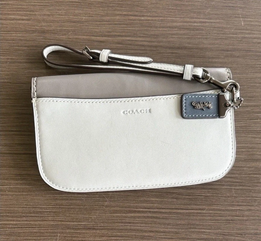 Bolso de mano Coach 1941 2018 azul colorblock con caja Foto 2 de 4
