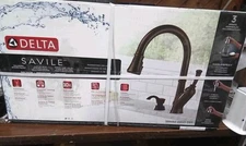 Delta Savile Pull-Down Kitchen Faucet Venetian Bronze 19949Z-RBSD-DST