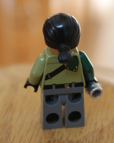 Lego Star Wars Rebels Kanan Jarrus Minifigure Black Hair/Eyebrows SW0577 75053 