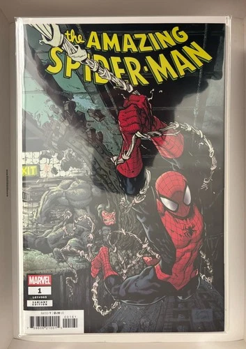 Amazing Spider-Man. #1. LGY 965. VF. Stegman Variant. Rhino Cover. Marvel 2025