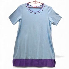 Quacker Factory Womans Sleep Dress Size XL Comfy Cozy Oversized