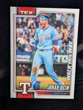 2026 Topps Celebration JONAH HEIM Walk This Way SSP Case Hit #78 Rangers 🔥
