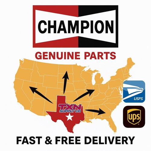 Champion 346 Copper Plus Spark Plugs RC10YC4 - 4 Pack - Picture 3 of 3
