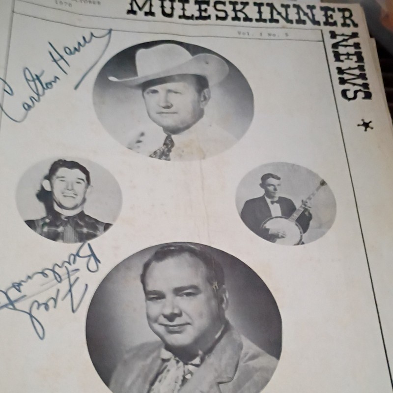 Muleskinner Times Sept-Oct 1970 Vol 1 No 5 Signed Cover