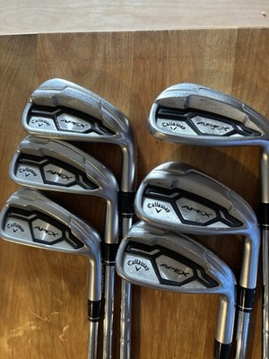 Callaway Apex Pro 16 Forged Iron Set 5-P Steel KBS Stiff Shafts.  RH
