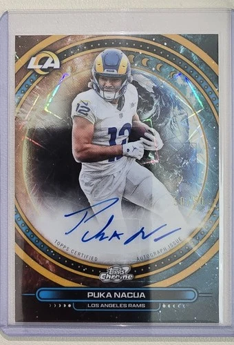 2025 Topps Chrome Puka Nacua Chrome Autographs (RAW)
