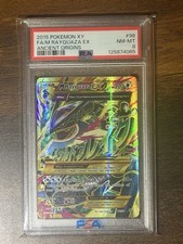 M Rayquaza EX (Shiny Full Art) 98/98 XY - Antiche Origini Holo