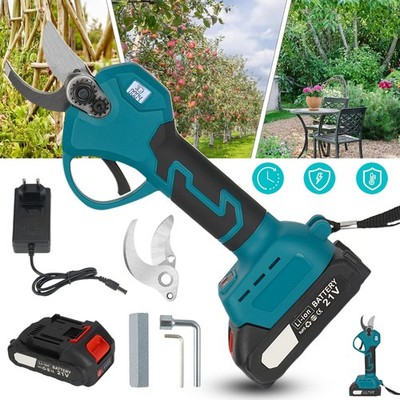 Astschere Elektrische Gartenschere Schnurlose Baumschere mit Sicherheitsschalter