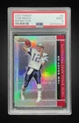 2007 topps finest #8 tom brady; base SP chrome refractor PSA 9  — KEY TB12 —