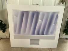 Apple iMac Blue 24 Inch A2438 EMPTY BOX only - great condition inserts included