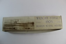 Wright Flyer 1 1903 Museum Model Series D-10 Balsa Wood Kit 1/20 Scale 24” Wing
