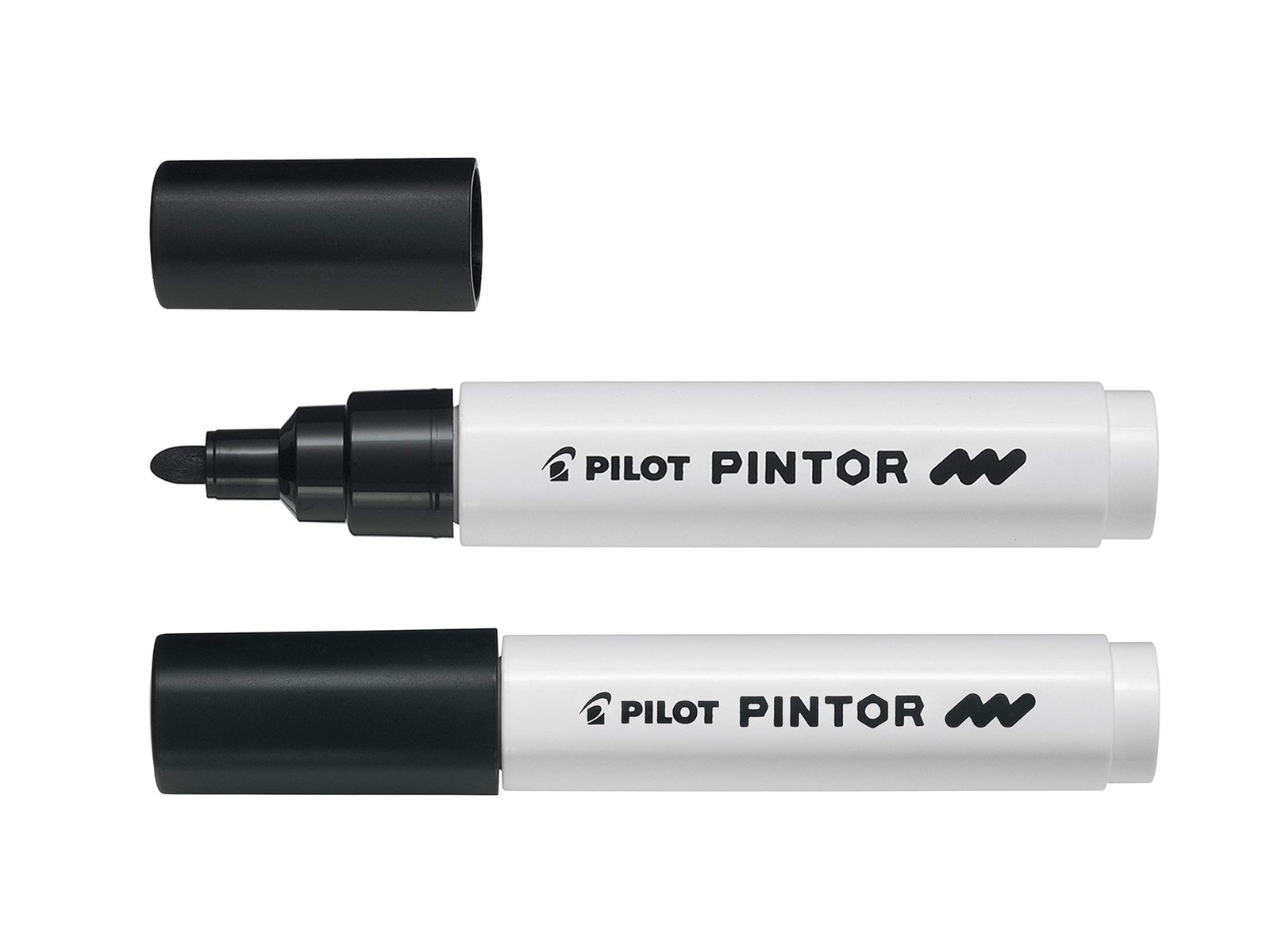 Pilot Pintor Marker Bullet Tip Medium Line Black