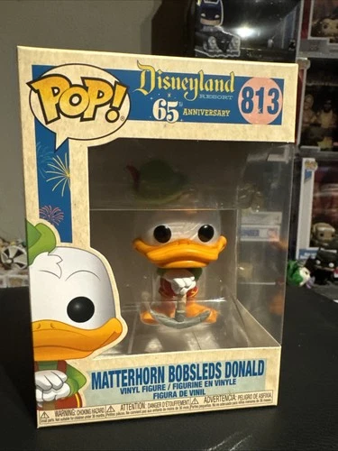 Funko Pop Disneyland 65th Anniversary Matterhorn Bobsleds Donald Duck #813