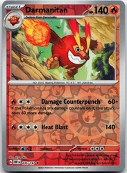 Darmanitan 035/197 Reverse Holo Obsidian Flames