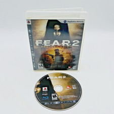 F.E.A.R. 2: Project Origin (Sony PlayStation 3 PS3) Case & Disc No Manual Tested