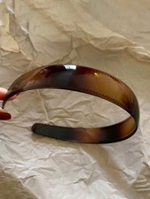 Tortoise Shell Color 1pcs Glossy Thick Elastic Headband For Women