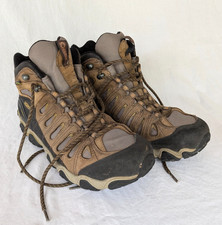 Oboz Men s Size 11 Brown Hiking Boots Lace-Up Trail Outdoor Shoes