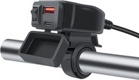 48W Motorrad USB LadegeräT QC3.0 18W PD3.0 30W USB C Steckdose Mit Schalter LED