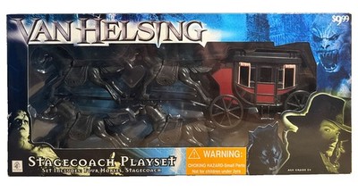 Van Helsing Monster Slayer Blockbuster 2004 Stagecoach Playset Brand New