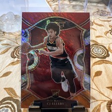 2020-21 Panini Select - CJ Elleby #100 Red White Orange Shimmer Prizm (RC)