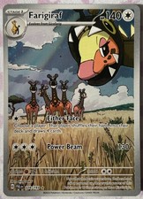 Farigiraf 228/193 - Paldea Evolved IR ( NM ) on eBay