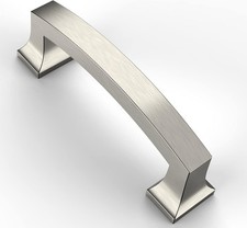 Brushed Gold Satin Brush Nickel 3in 76mm Drawer Handle Cabinet Pull 20pcs
