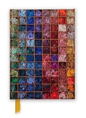 Flame Tree Stud Royal School of Needlework: Wall of Wool (Foiled Jour (Notebook)