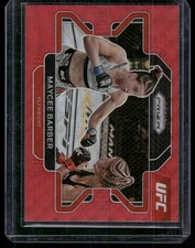 2022 Panini Prizm UFC #96 Maycee Barber Ruby Wave