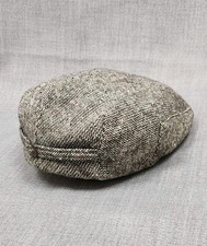 Vintage Haband Tweed Touring Herringbone Cap USA Made. LG