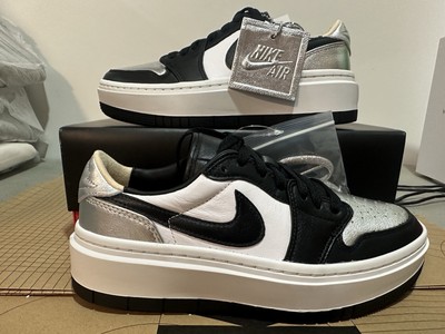 Size 7 - Air Jordan 1 Elevate SE Low Silver Toe W