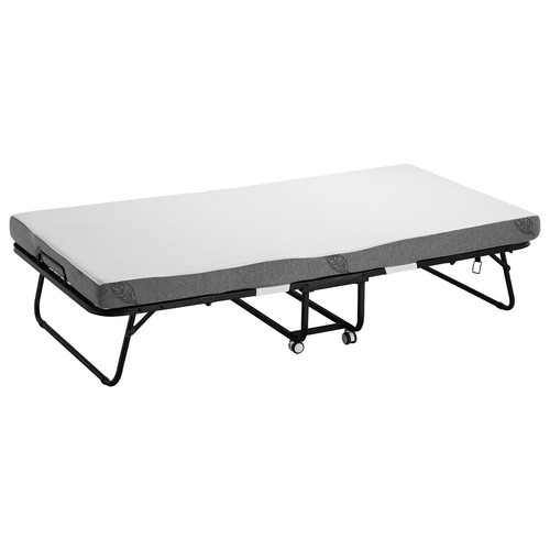Rollaway Bed Folding Bed with 4/5 inches Foam Mattress for Adults and Guest - Picture 11 of 60