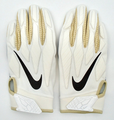 Nike Vanderbilt Commodores Superbad Football Gloves Men's XL NCAA White