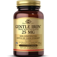 Solgar Gentle Iron 25 mg 90 Veg Caps