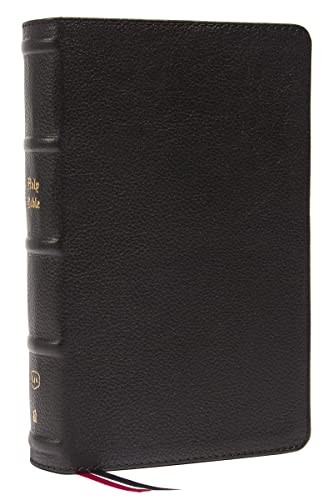 KJV, End-of-Verse Reference Bible, Personal Size Large Print, Genuine Leather, Black, Red Letter, Thumb Indexed, Comfort Print, Leatherbound Hardback, - Image 4