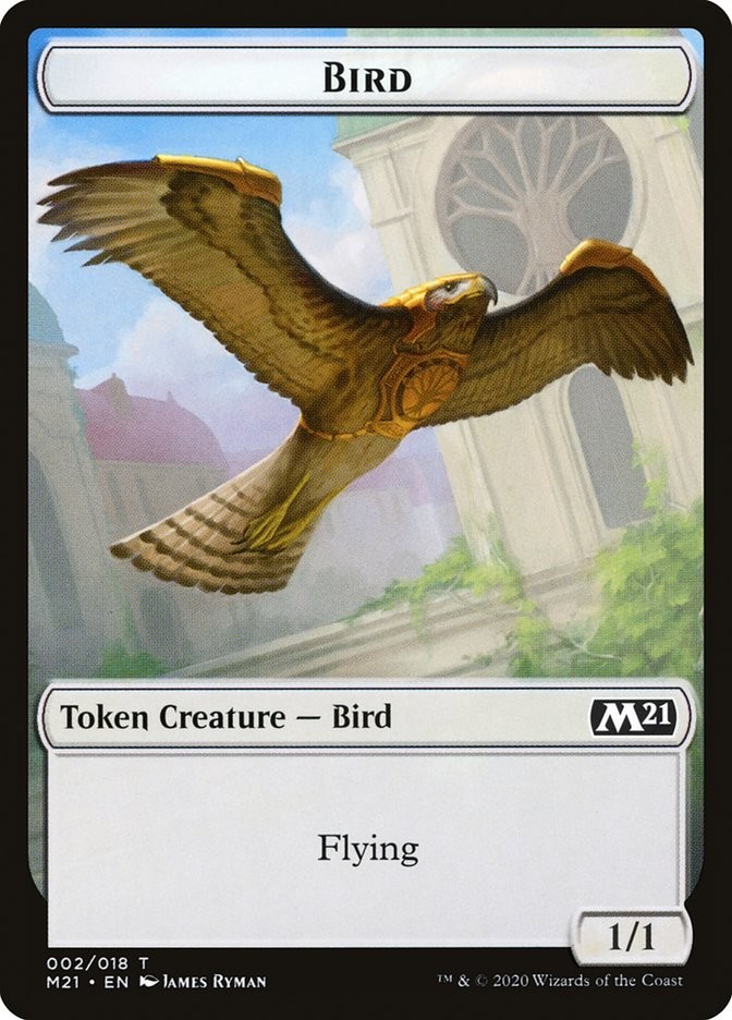 Bird Token - #2 - Magic Core Set 2021 - NM MTG