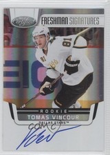 2011-12 Certified Freshman Signatures Tomas Vincour #206 Auto 1x1