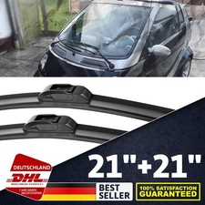 Scheibenwischer Set für Smart Fortwo (Typ 450) 1998-2007 - Flachbalken Satz