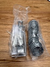 Halter für Gardinenstange mit Ringen und Hak...