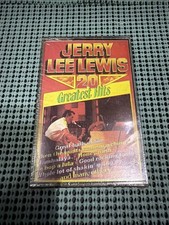 Jerry Lee Lewis 20 Greatest Hits Cassette Tape Used But In Original Case.