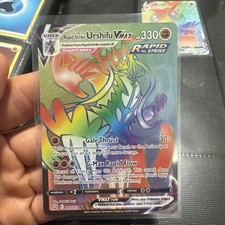 Urshifu Vmax 169/163 Full Art Rainbow Battle Styles Pokemon card NM Rapid Strike on eBay