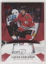 2020 Trilogy Rookie Premieres Red Foil Jerseys /499 Level 1 Lucas Carlsson n3t