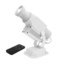 HILITING 15W LED GOBO Projector - 1800 Lumens Rotating Logo Projector - IP65 ...