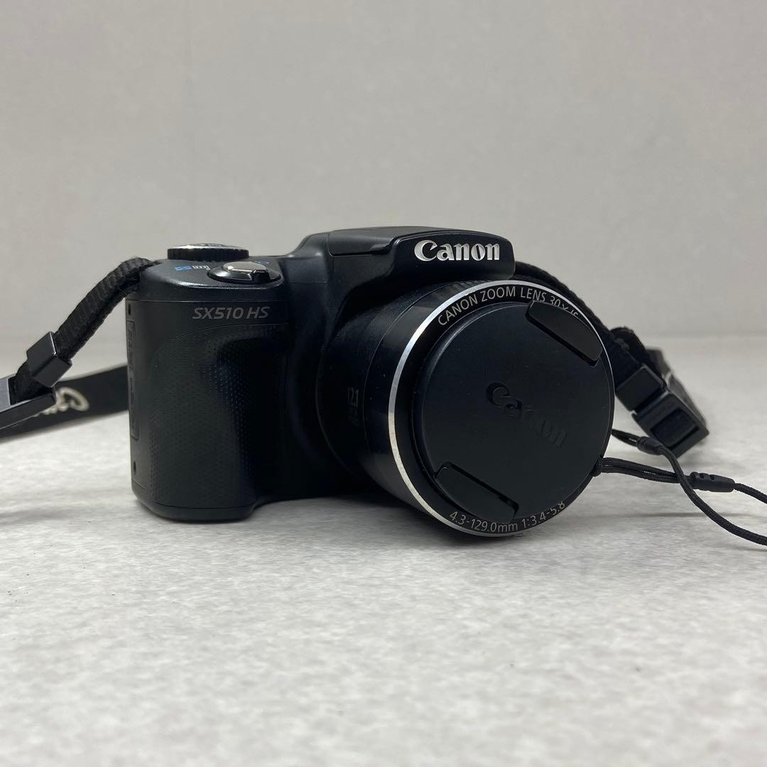 Canon PowerShot SX510 HS 12.1MP Digital Camera Black Tested
