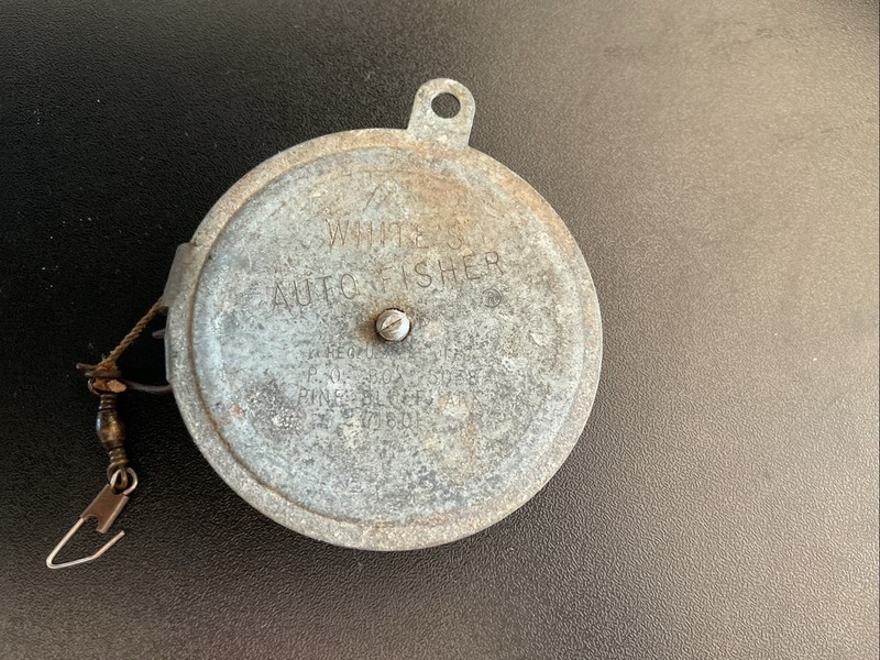 Vtg White’s Auto-Fisher Fishing Yo Yo Increase Your Catches Made In USA