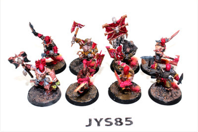 Warhammer Blades of Khorne Blood Warriors Well Painted JYS85