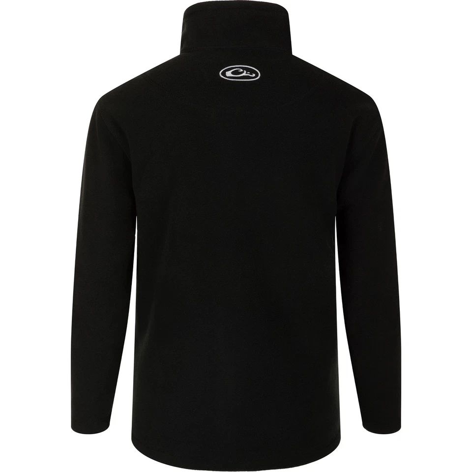 DRAKE WATERFOWL Youth Unisex Camp Fleece Full Zip DY1080 Hunting Jacket, Options - Image 2 of 4